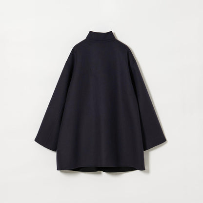 バイカラー リバー Aライン コート