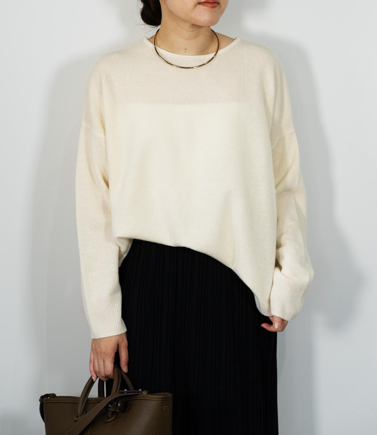 カシミアライク2wayニット