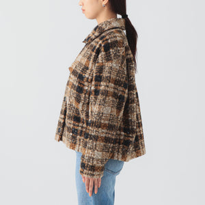 チェック CPO ブルゾン