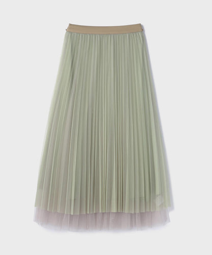 チュールリバーシブルスカート