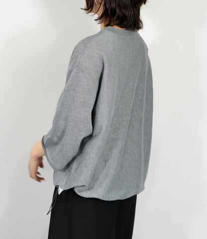 スウェットライクニットTシャツ