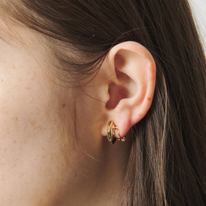 カービングC イヤリング