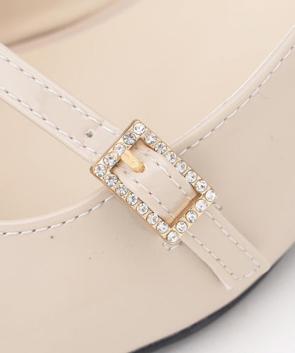 ミニストーンバックル パンプス