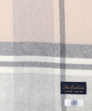 カシミヤチェック マフラー