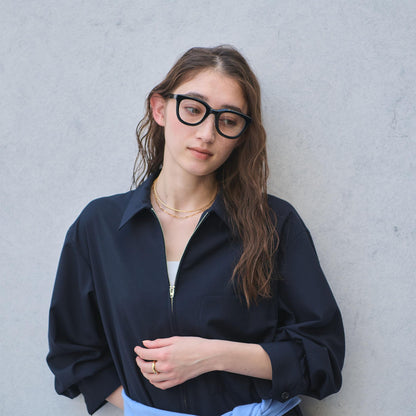 THICK ウェリントン クリア サングラス