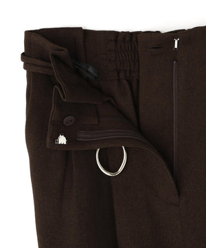 ダブルベルトワイドパンツII