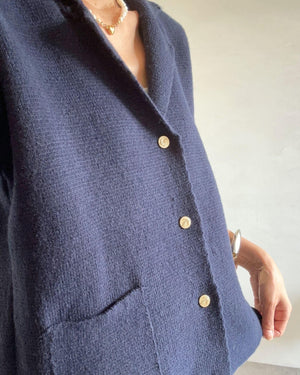 ニットジャケット