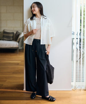 シアーテックリネンシャツ