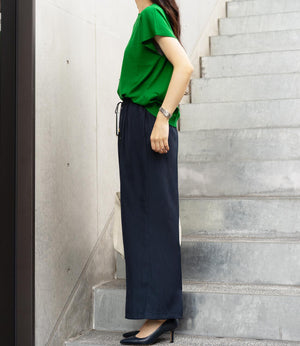 コンパクトフレンチスリーブニットT