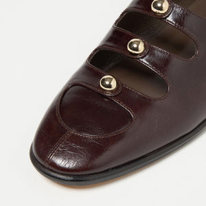 スタッズトリプルベルトモカフラット20↓↑