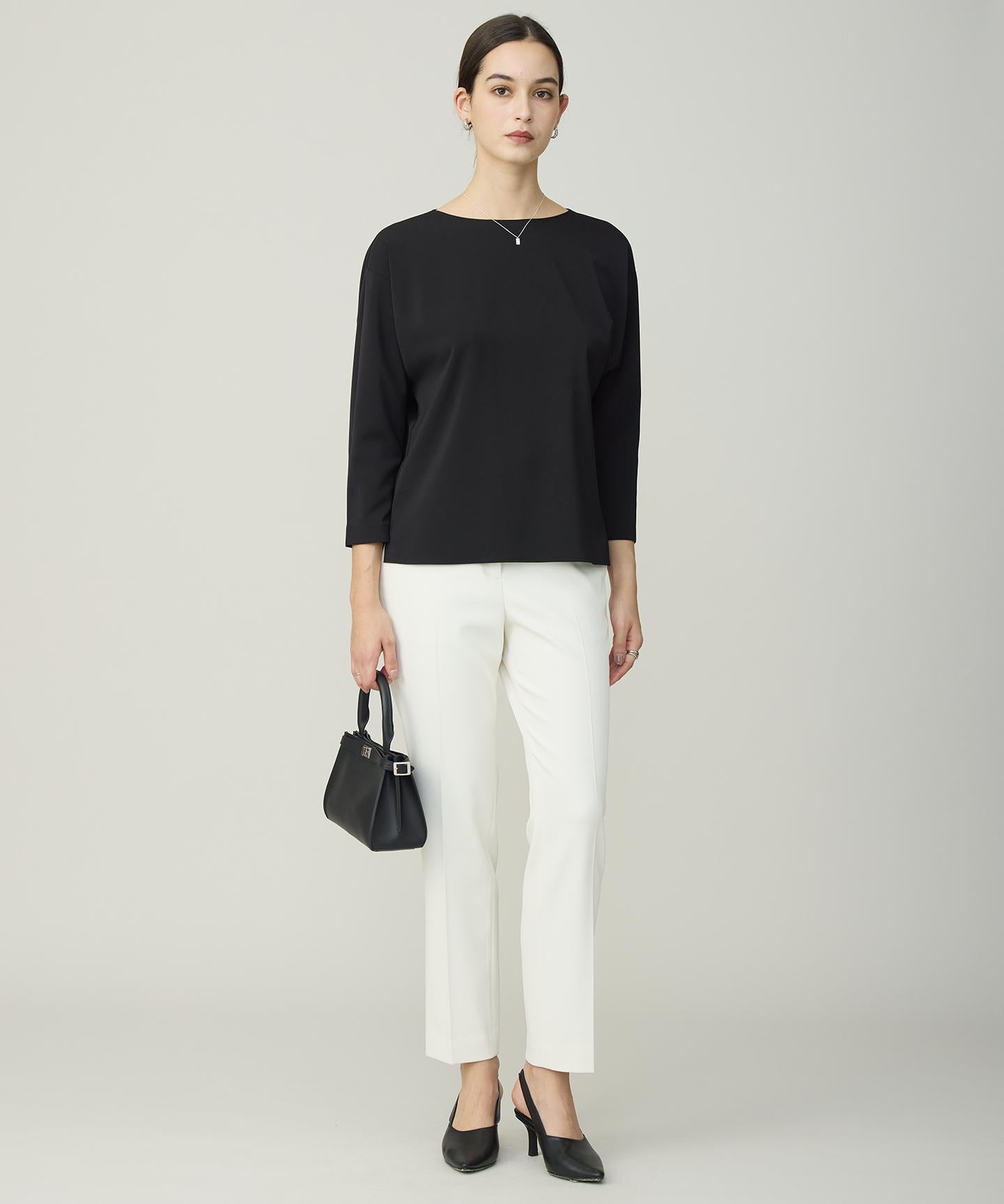 トリアセボディシェルピーチ スティックパンツ