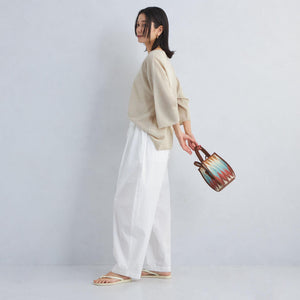 ラミー ルージー ニット プルオーバー -ウォッシャブル-