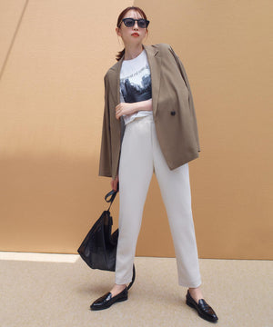 コットンスムース グラフィック ロンＴ