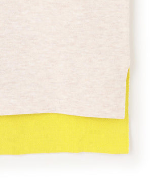 ダブルフェイス プルオーバー ニット