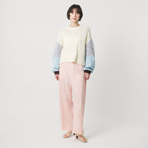 アセテートポリエステル ベイカーパンツ