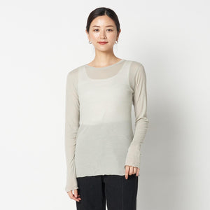 シアーロングスリーブT