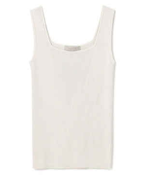 スゴ機能 リブタンクトップ