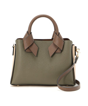 ボクシーリボントートバッグ