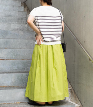 コンパクトフレンチスリーブニットT