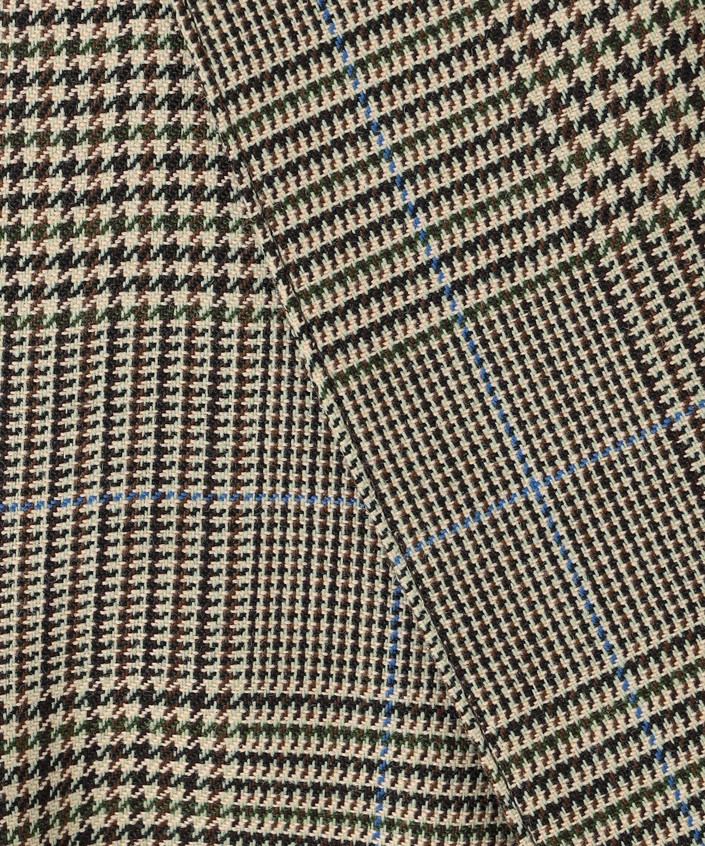 モナベールツイル チェック ダブル ジャケット