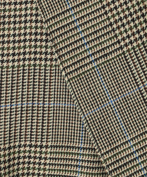 モナベールツイル チェック ダブル ジャケット