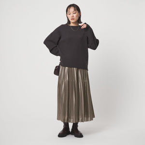 ハクプリント プリーツ スカート