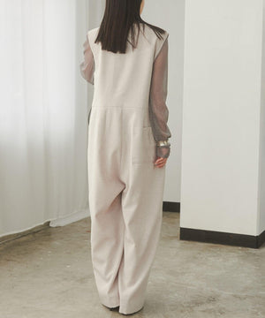 ダブルボタンジレオールインワン