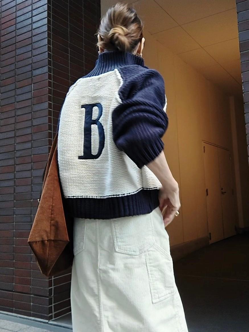 ブルゾンライクカーディガン