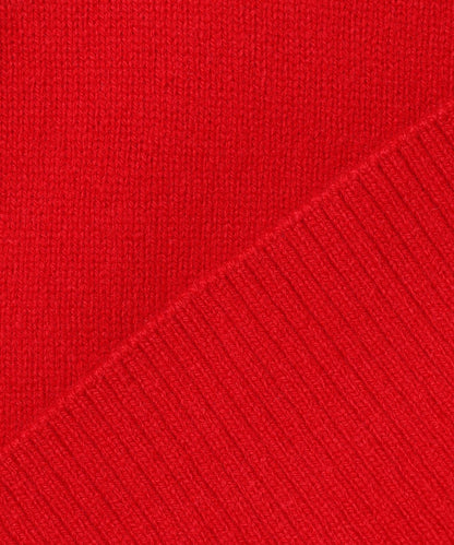 カシミヤブレンド クルーネックニット