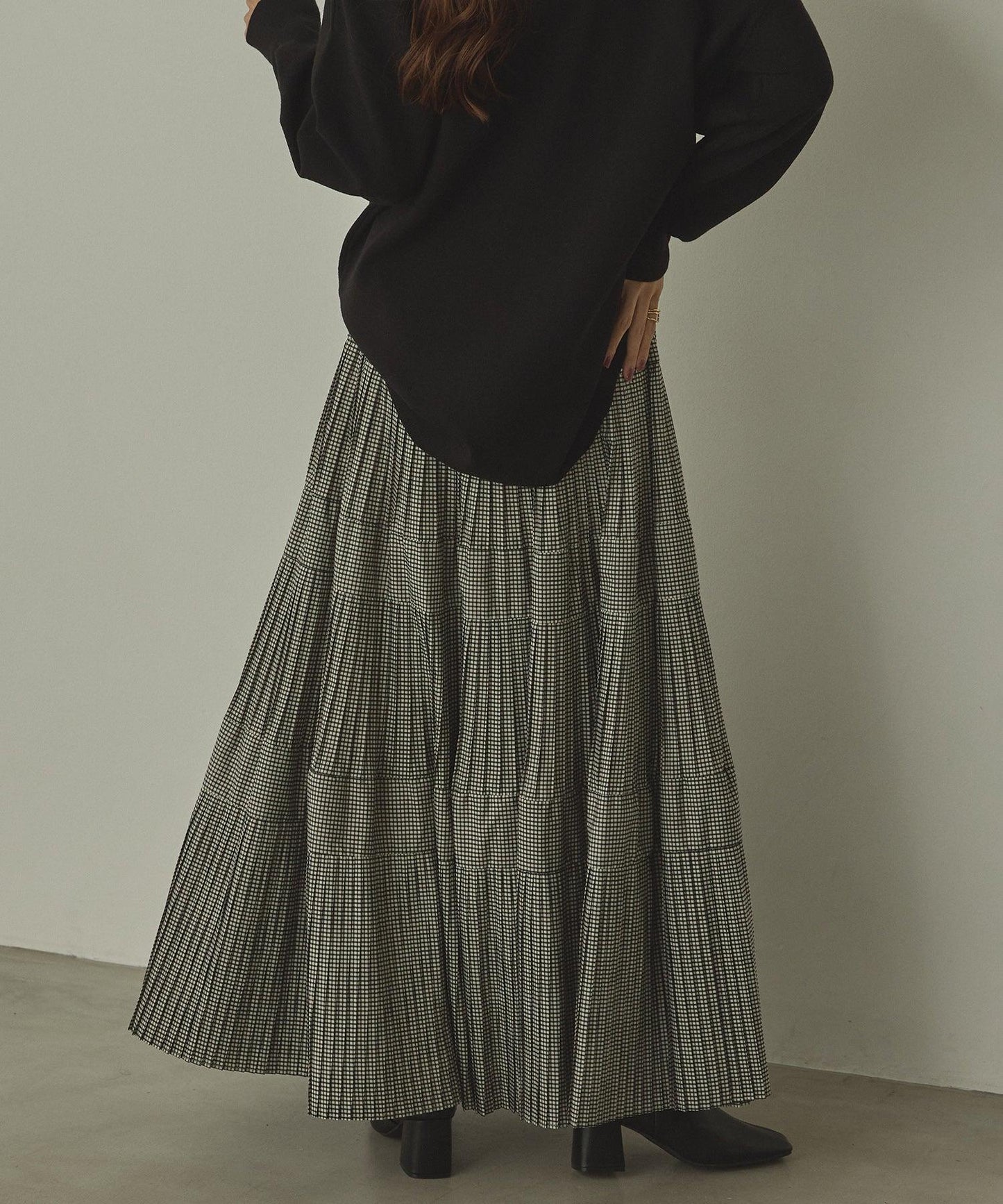 クラシカルティアードスカート