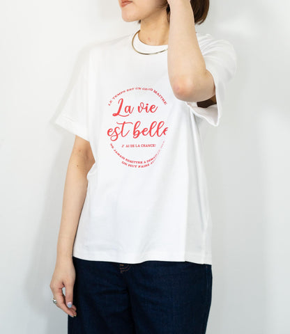 クールタッチLa vie est belleTシャツ