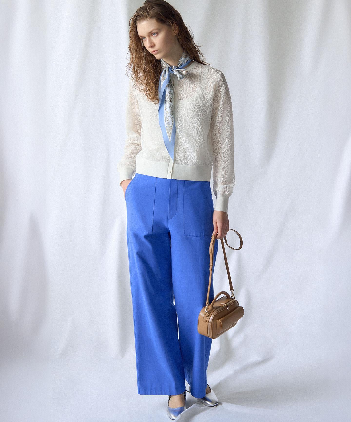 スラブツイルストレッチ ベイカーパンツ