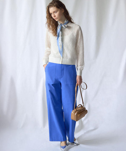 スラブツイルストレッチ ベイカーパンツ