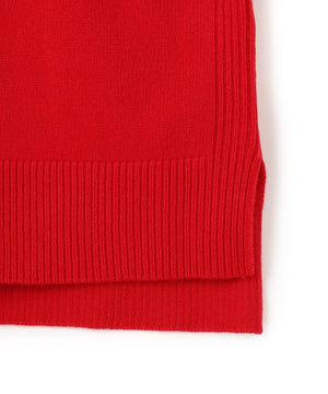 カシミヤブレンド クルーネックニット