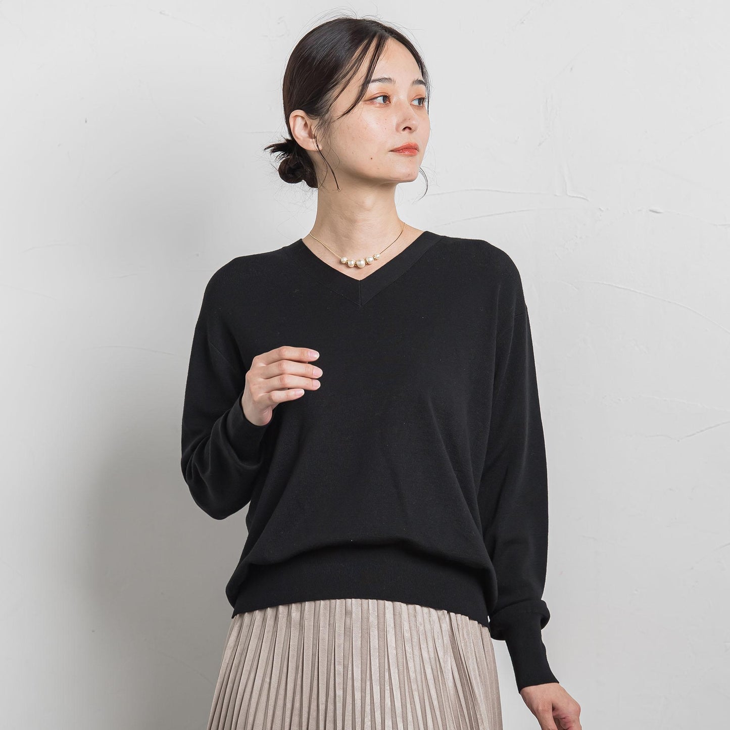 Brisbane Vネックニットプルオーバー≪11号あり≫