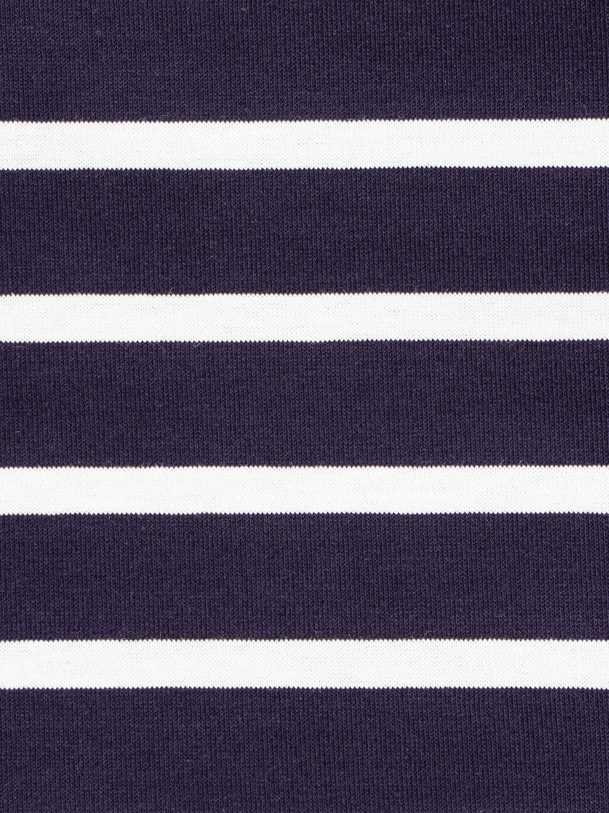 MidiUmi ボーダーワイドプルオーバー