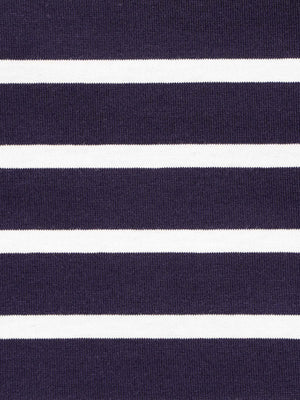 MidiUmi ボーダーワイドプルオーバー