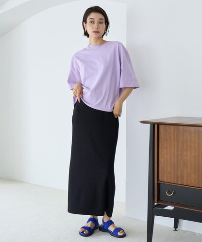 スゴ機能美ニット Iラインスカート