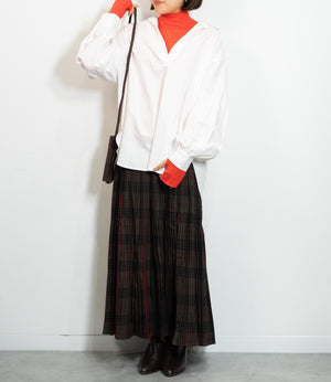 オックスコットンスキッパーシャツ