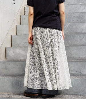 ドラマティックフロッキーギャザースカート