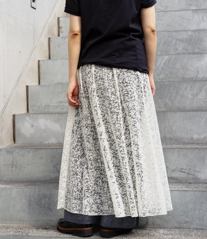 ドラマティックフロッキーギャザースカート