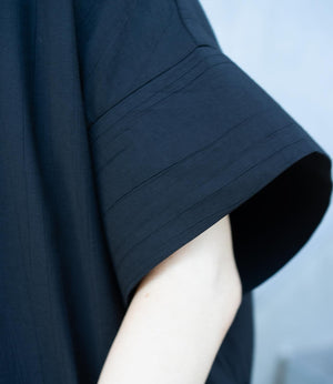 ワッシャーサテンシャツジャケット