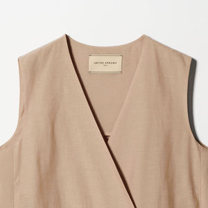 シアー バックフレア ベスト ‐ウォッシャブル‐