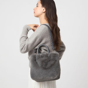 フェイクファー2WAY トートバッグ / ショルダーバッグ