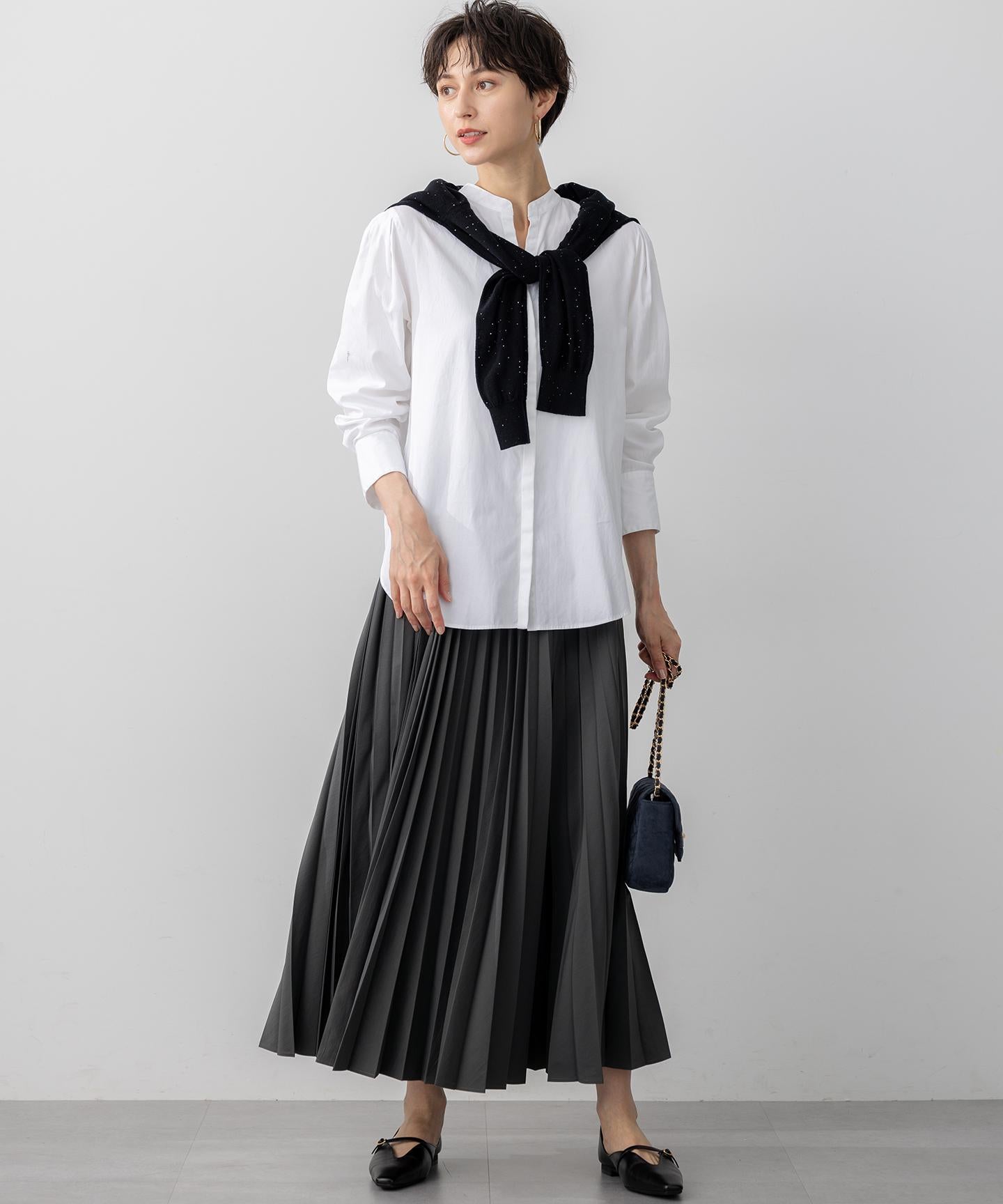 スエード キルティング ショルダーバッグ