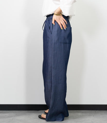 綺麗めテンセルデニムパンツ