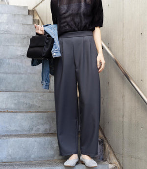 ツータックカーブパンツ