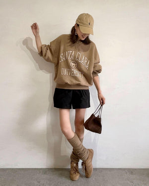 カレッジロゴスウェット