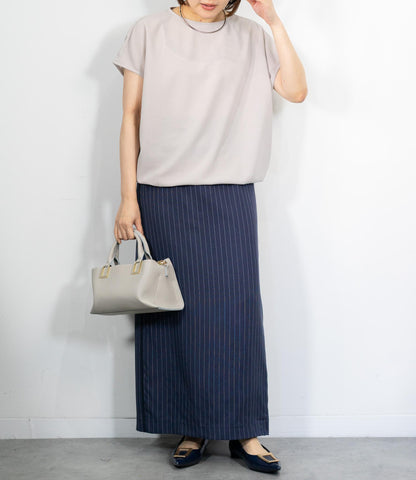 【10万人の正解シリーズ】コクーンシルエットボートネックカットソー