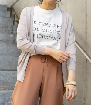 【UV加工】着流しミドルカーディガン